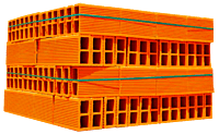 Clay Block Horizontal Core 4 x 8 x 12