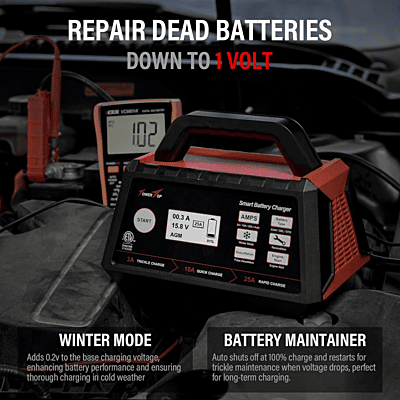 TOWER TOP 3/15/25A 12V Battery Charger TOWER TOP 3/15/25A 12V Battery Charger