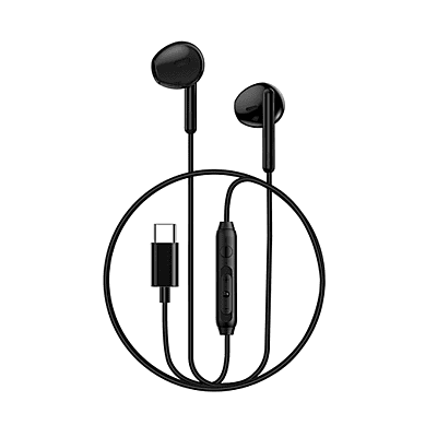 WiWU Type C Wired Earphone EB314 Ergonomic Design Sports Headsets WiWU Type C Wired Earphone EB314 Ergonomic Design Sports Headsets