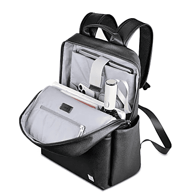 WIWU Osun Backpack PU leatherW ith front pocket& Laptop