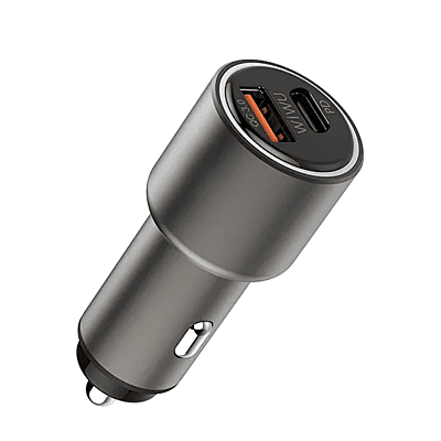 WiWU PC100 Mini Car Charger 18w Fast Charger USB-C