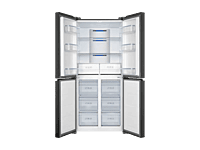 4 DOOR INVERTER WHITE REFRIDGERATOR SXS 16.6 CU FT W/O WATER DISPENSER & ICE MAKER