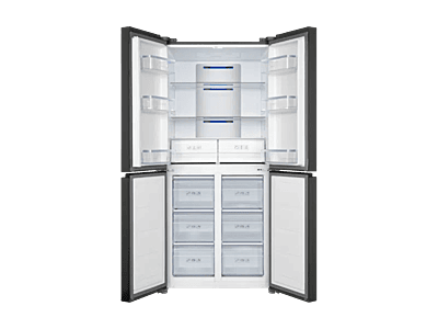 4 DOOR INVERTER WHITE REFRIDGERATOR SXS 16.6 CU FT W/O WATER DISPENSER & ICE MAKER 4 DOOR INVERTER WHITE REFRIDGERATOR SXS 16.6 CU FT W/O WATER DISPENSER & ICE MAKER