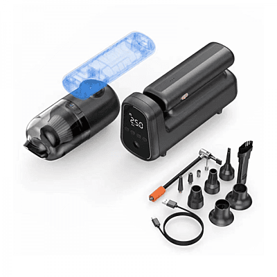 WIWU WI-AI002 5 IN 1 MULTIFUNCTIONAL INFLATABLE PUMP - BLACK WIWU WI-AI002 5 IN 1 MULTIFUNCTIONAL INFLATABLE PUMP - BLACK