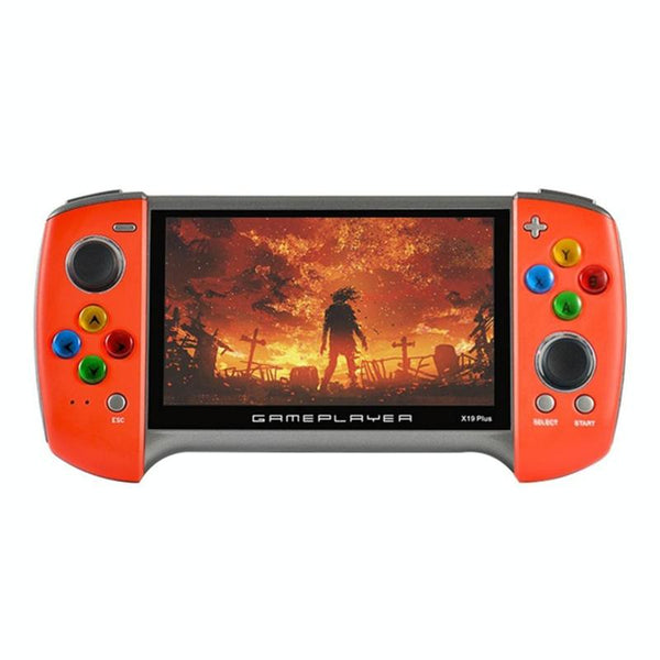 NEW X19PLUS Retro Game Handheld Console 5.1-inch HD Screen Hand-held Gaming Player For Gift 5V/1A Portable Mini Game Player NEW X19PLUS Retro Game Handheld Console 5.1-inch HD Screen Hand-held Gaming Player For Gift 5V/1A Portable Mini Game Player